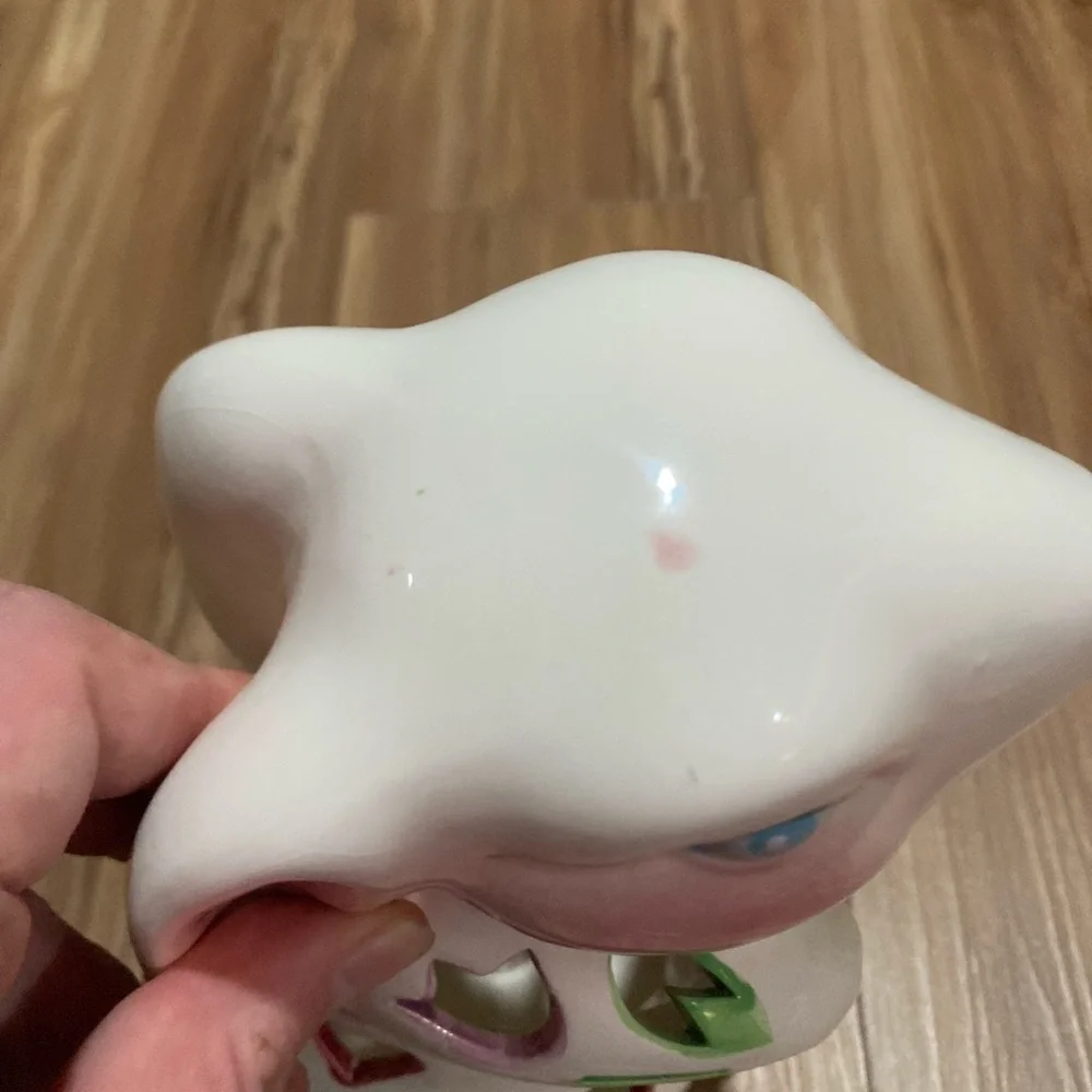 Vintage Bunny Candle Holder with Floral Detail